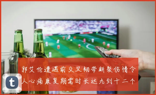 郭艾伦遭遇前交叉韧带断裂伤情令人心痛康复期需时长达九到十二个月